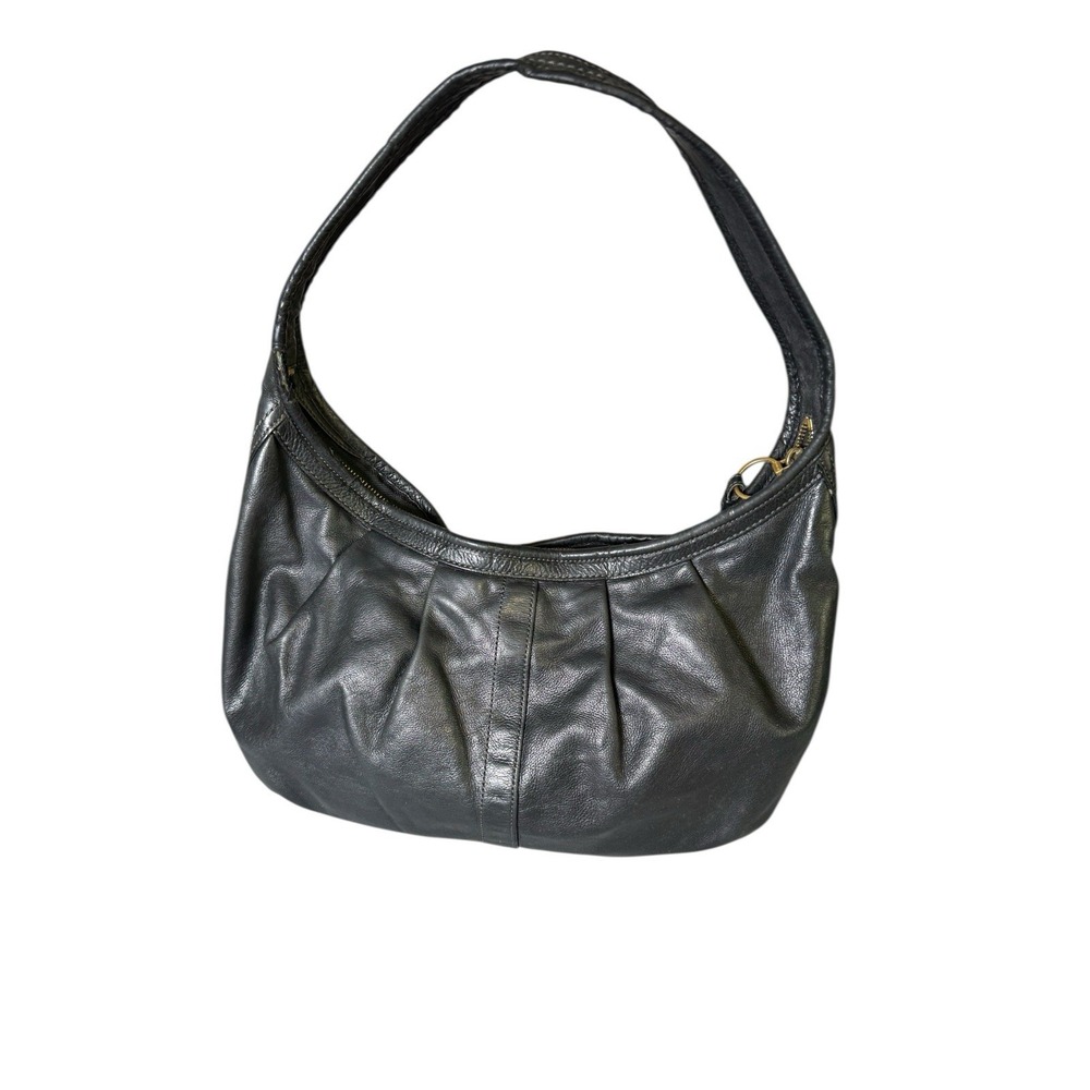 Y2K Vintage Coach Black leather Ergo Hobo Bag - Picture 2 of 9